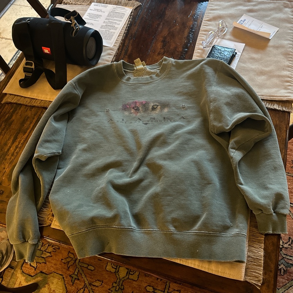 Vtg Alaska crewneck m